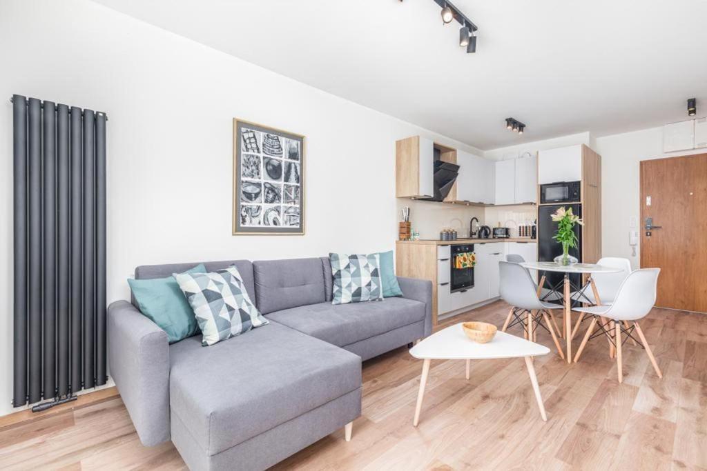 Modern Riverside Apartment With Free Parking Space شتشيتسين المظهر الخارجي الصورة