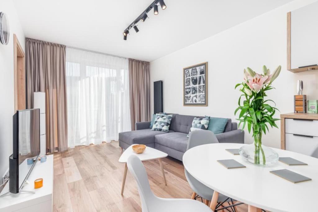 Modern Riverside Apartment With Free Parking Space شتشيتسين المظهر الخارجي الصورة